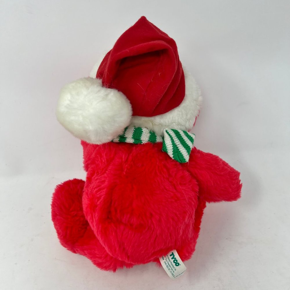 TYCO  Sesame Street Elmo Plush 12" Vintage 1997 Stuffed Animal Christmas Holiday - Picture 3 of 8